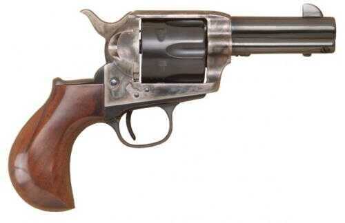 Cimarron Thunderer Revolver 44-40 Winchester 3-1/2" Barrel Case Hardened 1-Piece Walnut Smooth Grip Standard Blue