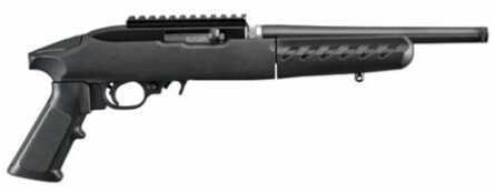 Ruger 22 Charger Long Rifle Pistol 10" Barrel Takedown Black Polymer A2 Round
