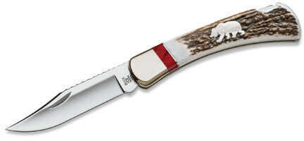 Buck Knives 7349 WBC Grizzly Bear Folding Hunter 110EKSLE4