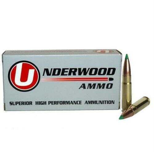 300 AAC Blackout 20 Rounds Ammunition Underwood Ammo 125 Grain Ballistic Tip