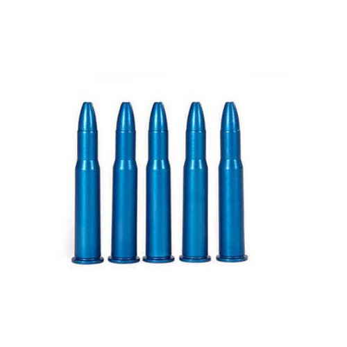 A-Zoom Rifle Metal Snap Caps 30-30 Winchester, Blue, Package of 5