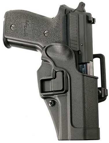 BlackHawk Products Group Serpa CF Belt & Paddle Holster Plain Matte Finish Sig 228/229 Right Hand 410505BK-R