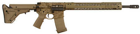 Del-Ton AR-15 Rifle Black Rain Ordnance 5.56mm NATO 18" Barrel 12" Rail UBR Stock 30 Round Mag Digital Tan Finish Semi-Automatic BRO-PG11-18DIGI
