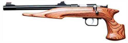 Chipmunk Pistol Hunter 22LR Blued Fluted 10.5" Barrel Brown Laminated Stock