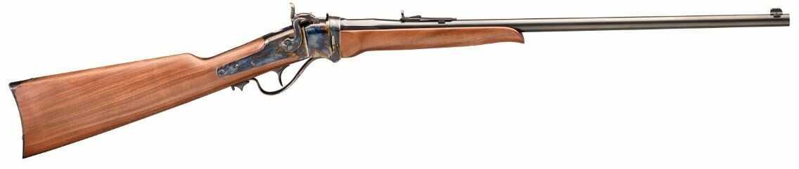 Pedersoli Sharps Rifle Small Game 22 LR 24" Barrel Single Shot Case Hardened Frame Blued Walnut Stock