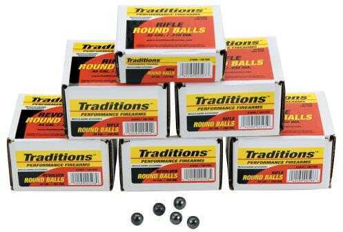 Revolver 44 Black Powder 140 Grain Round Balls, 100 Per Box Md: A1647