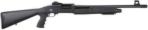 Worn Web Shotgun 600 Tactical Pump 12 Gauge 20" Barrel Pistol Grip Black Finish WS612P20T