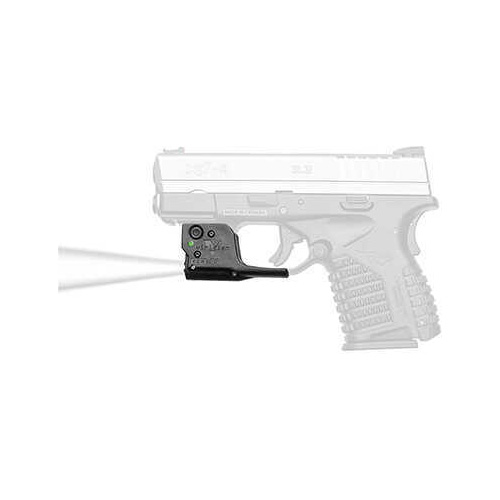 Viridian Weapon Technologies Reactor TL G2 Tac Light Fits Springfield XDS Black Finish Features ECR INSTANT-ON and RADIA
