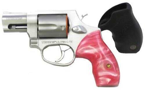 Taurus 85 38 Special 2" Matte Stainless Steel Barrel SA/DA Ultra Lite Pink Pearl Grip Revolver 2850029ULPP