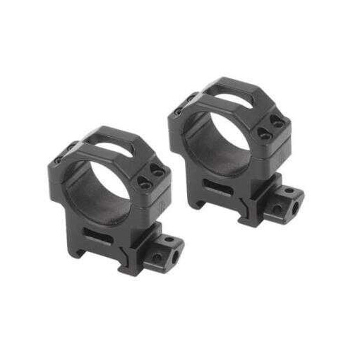 Leapers Inc. - UTG Pro Max Strength Rings Fits Picatinny 30MM Medium 2 Piece Black Finish RG2W3154