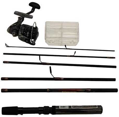 Daiwa Executive Travel Pack Spinning/Fly Rod 66" Length Pieces Light Power Regular Action Md: ESPSP