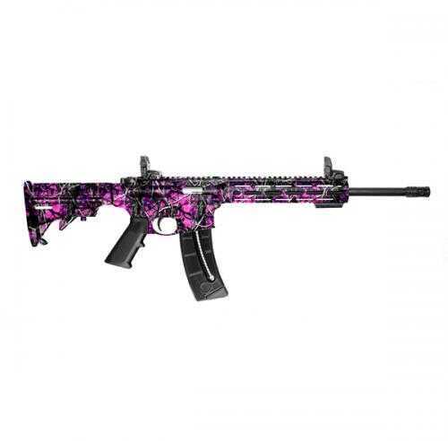 Smith and Wesson M&P15-22 Long Rifle Sport Muddy Girl Camo Semi-Auto Blow Back Action 25+1 Rounds