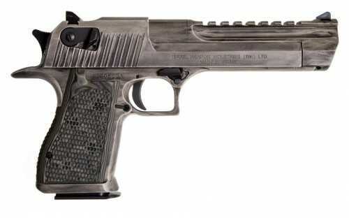 Magnum Research Desert Eagle 50 Action Express 6" Barrel White Distressed Cerakote Finish Semi Automatic Pistol