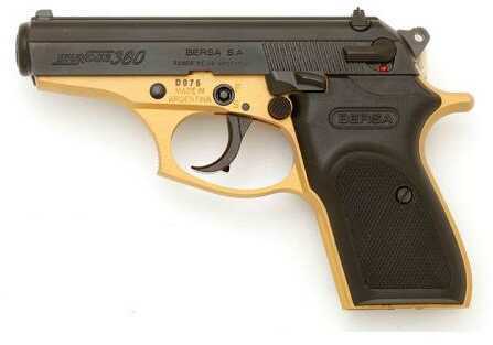 Bersa Semi-Auto Pistol Thunder 380 ACP Gold /Black Cerakote Frame 3.5" Barrel
