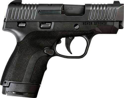 Honor Defense Pistol Guard Sub Compact 9MM Manual Safety FS 7-Sh Black Poly
