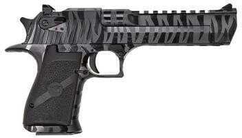 Magnum Research Desert Eagle Mark XIX 50 Action Express 6" Barrel 7 Round Black With Tiger Stripe Semi-Automatic Pistol