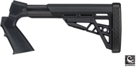 Advanced Technology Intl. ATI Remington 7600 Six Position Pistol Grip Stock with Scorpion Razorback Recoil Pad