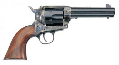Taylor Uberti 1873 Cattleman Revolver 38-40 4.75" Barrel With Standard Finish, Smooth Walnut Grips, And Case Hardened Frame