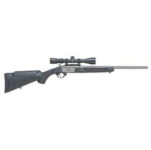Traditions Outfitter G2 Rifle 22" Barrel 35 Whelen Black Synthetic Stock With 3-9x40 Scope