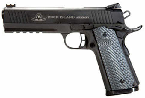 Rock Island Armory M1911-A1 45 ACP 5" Barrel 8 Round VZ Tactical Grips Semi Automatic Pistol 51485