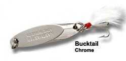 ACME Kastmaster Spoon 1 Oz Chrome Yellow Or White Bucktail Md#: SW121-CH