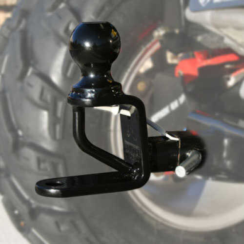 ATV Tek Trio HD Hitch with Ball Mount 1.25" - 2 inch welded-on on 3 rise features TMP1