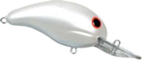 Bandit Lures Mid Range 1/4 Pearl/Red Eye Md#: 100-09