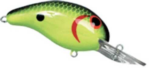 Bandit Lures Deep Diver 1/4 Chartreuse/Black Back/Scales Md#: 200-82