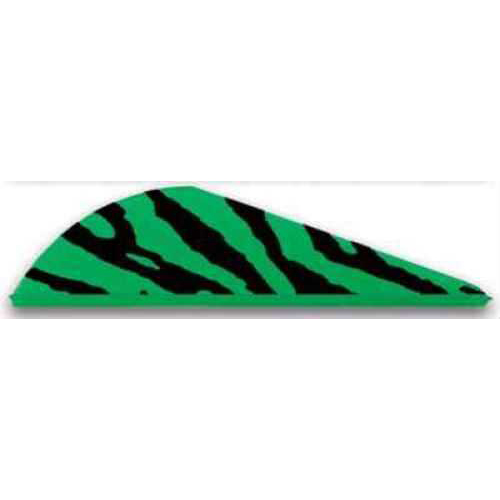 Bohning Archery Blazer Vanes 100pk Green Tiger 2in 10832GT2