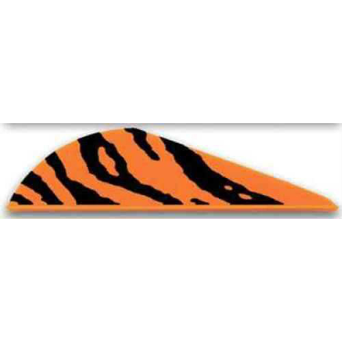 Bohning Archery Blazer Vanes 100pk Orange Tiger 2in 10832OT2