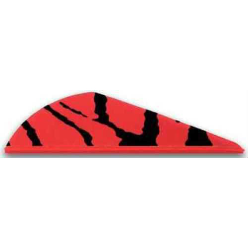 Bohning Archery Blazer Vanes 100pk Red Tiger 2in 10832RT2