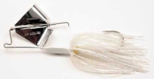 Boogerman Lures Buzz Bait 1/4 Pearl White/Silver Md#: B14-02