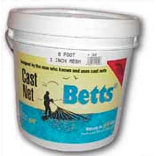 Betts Mullet Cast Net 8ft 1-3/4lb Per ft 1in Mesh Md#: 18-08
