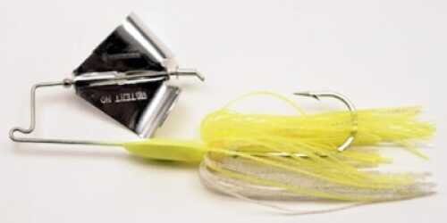 Boogerman Lures Buzz Bait 3/8 Chartreuse-White/Silver Md#: B38-10
