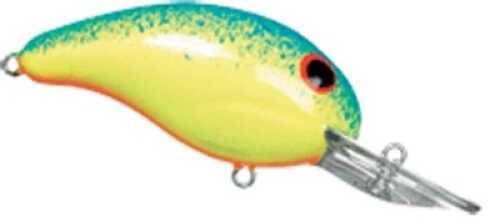 Bandit Lures Deep Diver 1/4 Chartreuse/Blue Splatterback Md#: 200-43