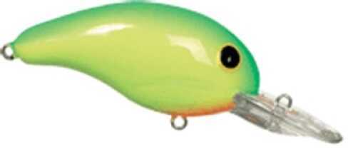 Bandit Lures Double Deep Diver 1/4 Chartreuse/Green Back Md#: 300-19