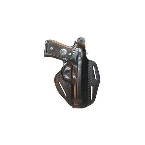 BlackHawk Products Group Leather Pancake Holster Lh for Glock 19/23/32/36 Md: 420004BK-L