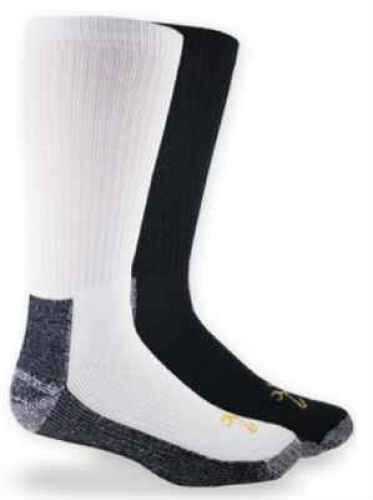 Click to see larger image. Carolina Hosiery Mills Browning Work Boot Sock White 10-13