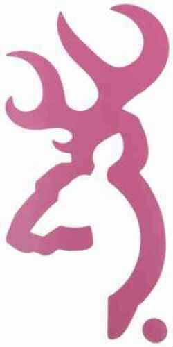 Signature Products Group SPG Apparel Browning Decals Pink Buckmark - 6In B9105