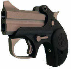 Bond Arms Backup 45 ACP 2.5" Barrel Round Steel Powder Coat Black Derringer Pistol BABU BLK