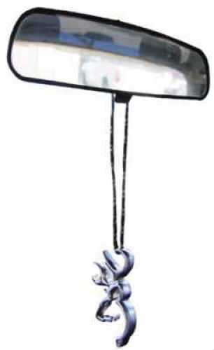 Signature Products Group SPG Apparel Browning Rear View Mirror Hang - Nickel BBCO1201
