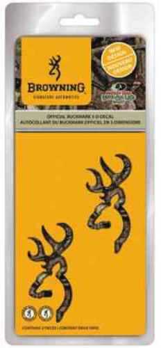 Signature Products Group SPG Apparel Browning Decals Infinity - 3D Buckmark - 2pk BBDD1001