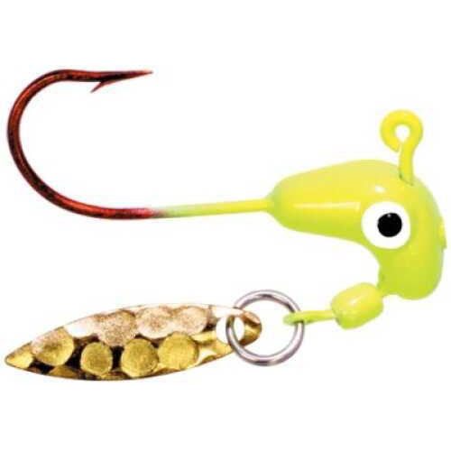 Blakemore Lure / Tru Turn Pro Series Jigheads 1/16oz 7pk Chartreuse w/Willow Blade Md#: 162-012