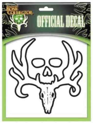 Click to see larger image. Signature Products Group SPG Apparel Bone Collector Decals White Logo - 6in BCADE1204