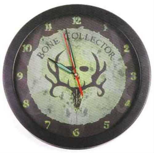 Click to see larger image. Signature Products Group SPG Apparel Bone Collector Wall Clock Glow In The Dark CAGT3003