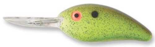 Pradco Lures Bomber Fat Free Shad 1/2oz 8ft-14ft Rootbeer Chartreuse Md#: BD6F-RBCH