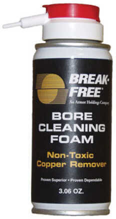 Breakfree Bore Cleaning Foam - 3.06 oz Can Non-toxic & odorless Removes copper brass in 15 minutes Case of 12