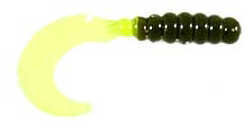 Big Bite Baits Bb 2" Fat Grub 10Pk Green Pump/cht