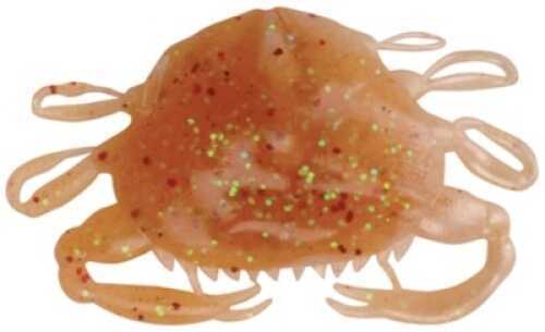 Berkley Gulp! Salt Water Crab 2in 5/per bag Amber Glow Md#: GSPC2-AG