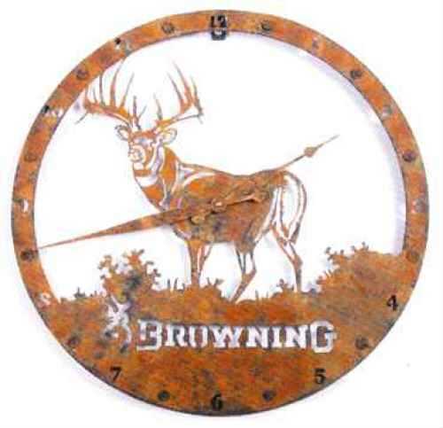 Signature Products Group SPG Apparel Browning Clock Metal - Wall GT1075
